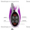 Vibrador 2 motores con funcion de temperatura y carga USB